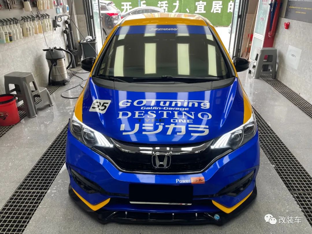 一代飞度spoon改装,spoon涂装美系车