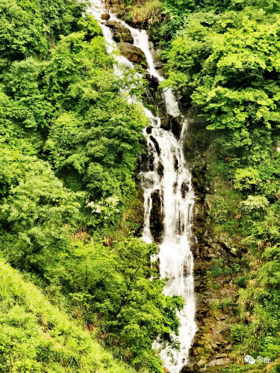 冒雨骑游资江小三峡·板竹山·望云寺观风景