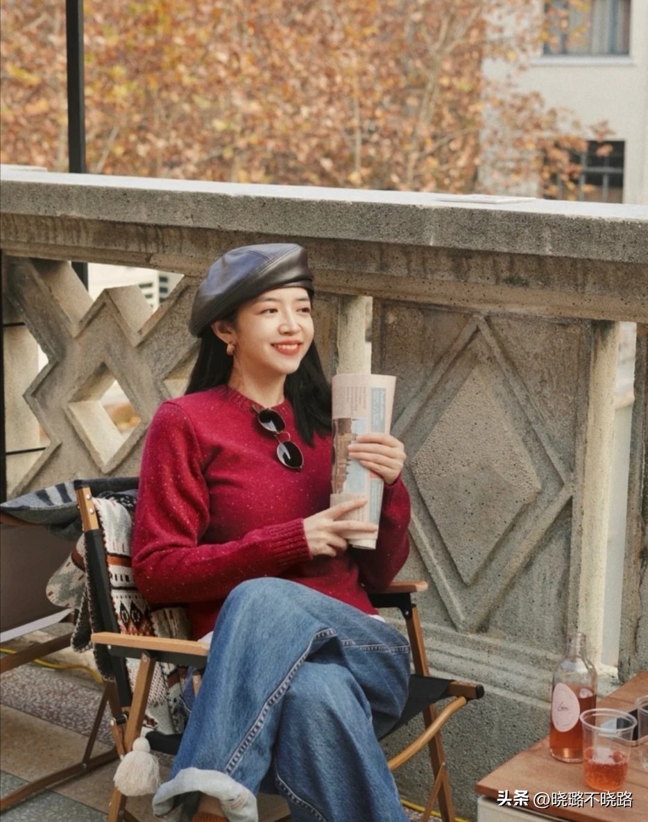 三木妈妈戴什么颜色的贝雷帽,三木妈妈的贝雷帽穿搭