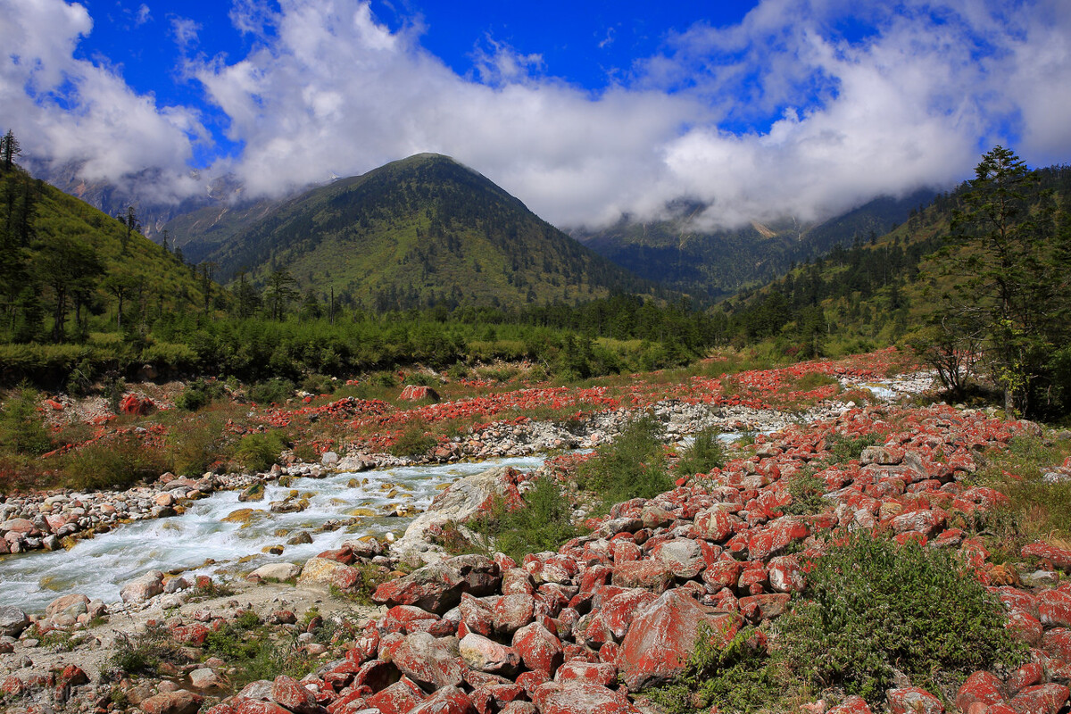 川西雪景旅游地,四川燕子沟旅游攻略
