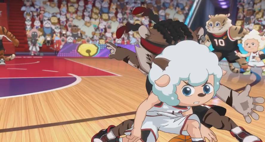 虎翼阿伦艾弗森crossover,喜羊羊之筐出未来致敬篮球名场面