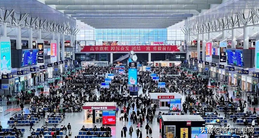 春运客流持续增长联动联运保出行,春运客流量增多加开列车