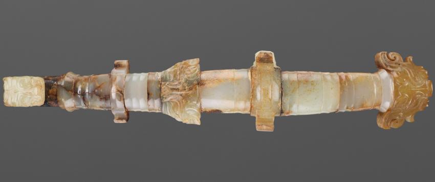 陕西历史博物馆馆藏石峁古城玉器,苏州博物馆馆藏老玉器