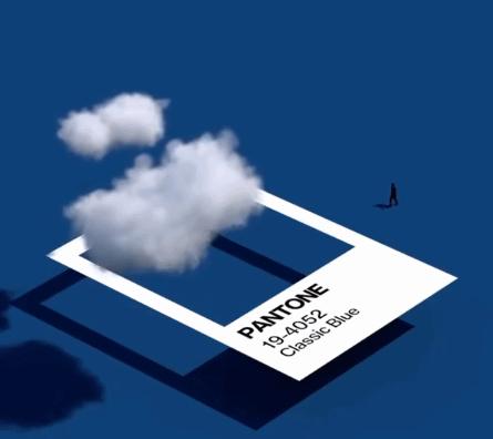 蓝色穿出秋冬高级感,蓝色穿出春天的高级感