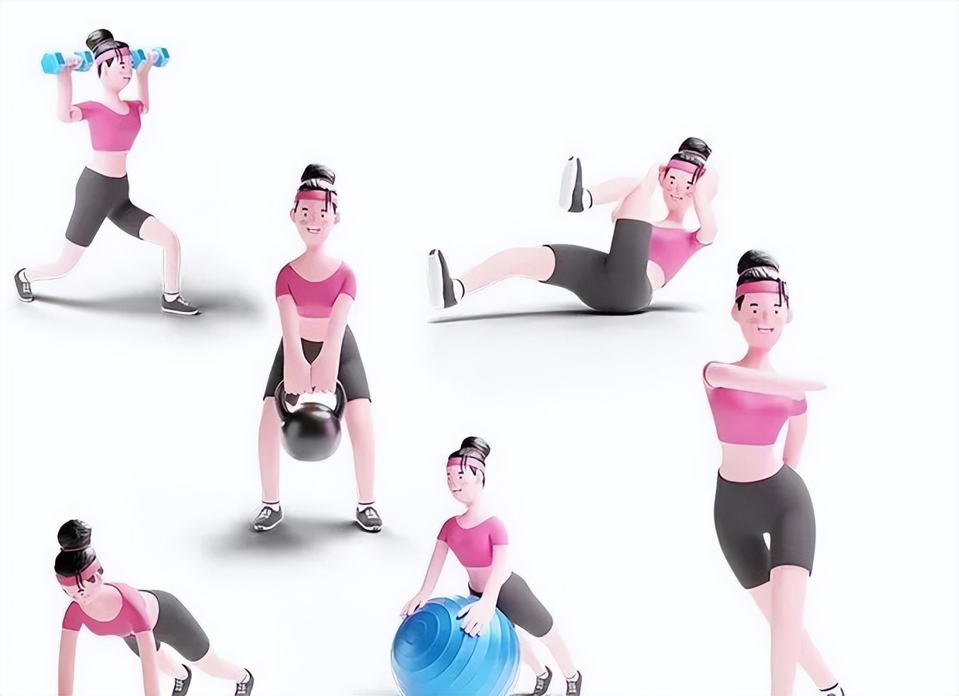 体育运动人物模型,体育器材3d模型