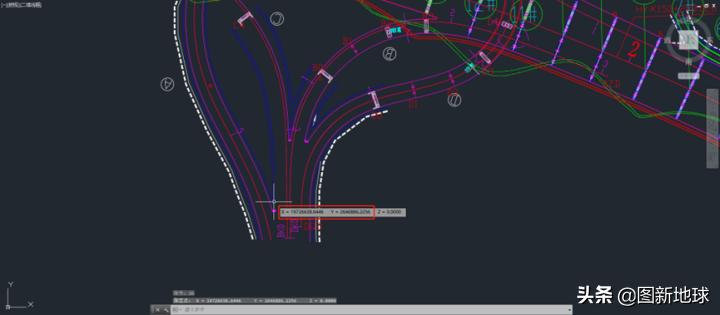 如何将cad导入卫星地图,坐标导入cad的方法看偏移量