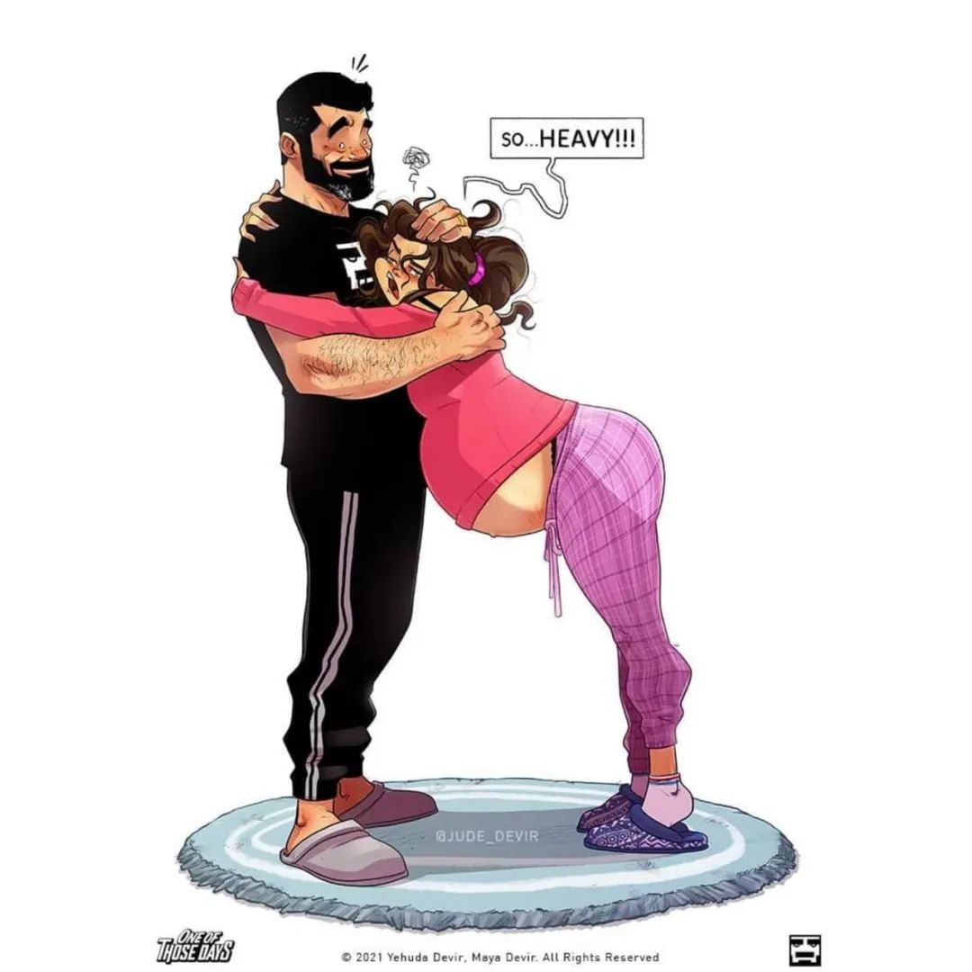 硬汉婚后画与“娇妻”鬼畜日常，被570万人在线围观，太甜腻了