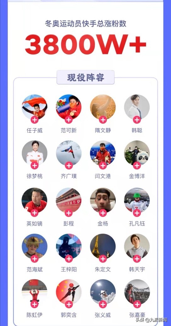 快手的冬奥宣传片有哪些,快手冬奥系列短片