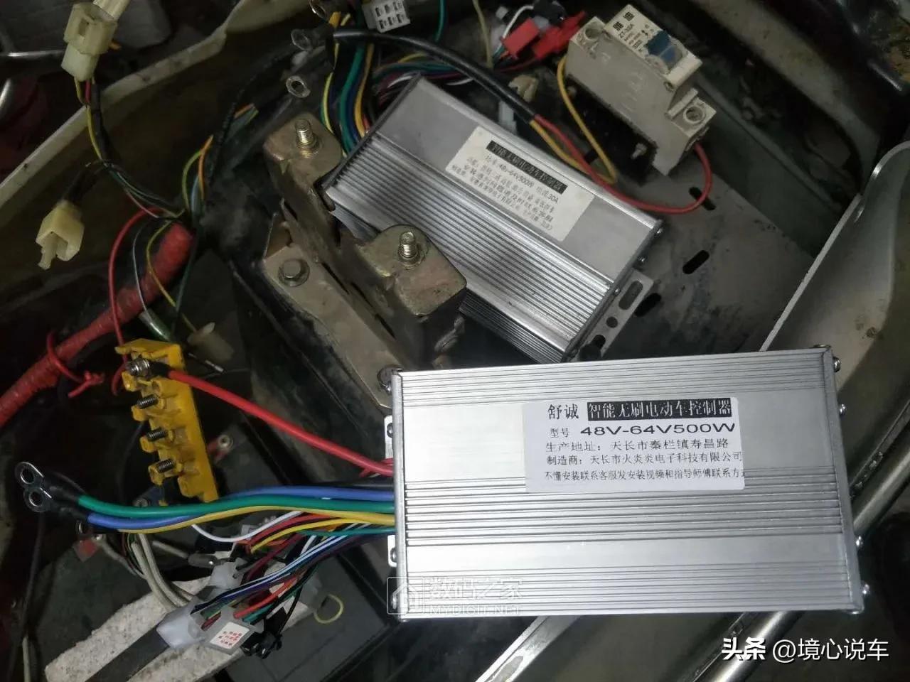 电动车电瓶的正负极怎么接的,电瓶车控制器哪根线是负极