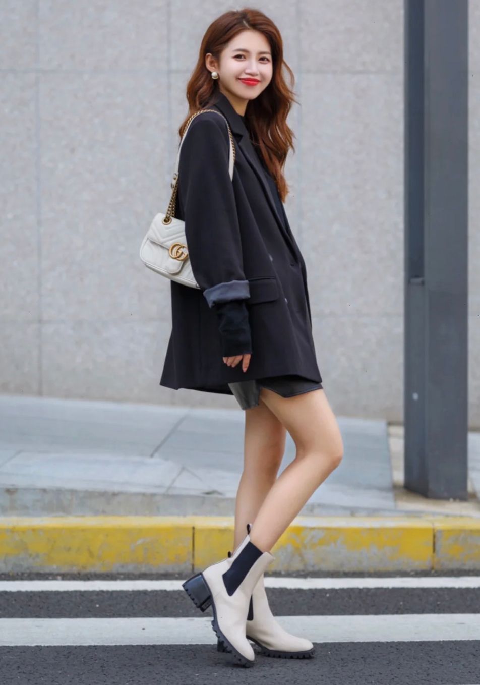 秋冬必备的切尔西靴,英伦风平底切尔西靴