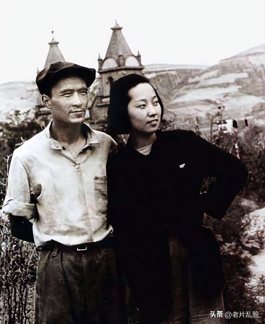 电影烈火中永生江姐的扮演者于蓝,江姐主演者于蓝年轻时的照片