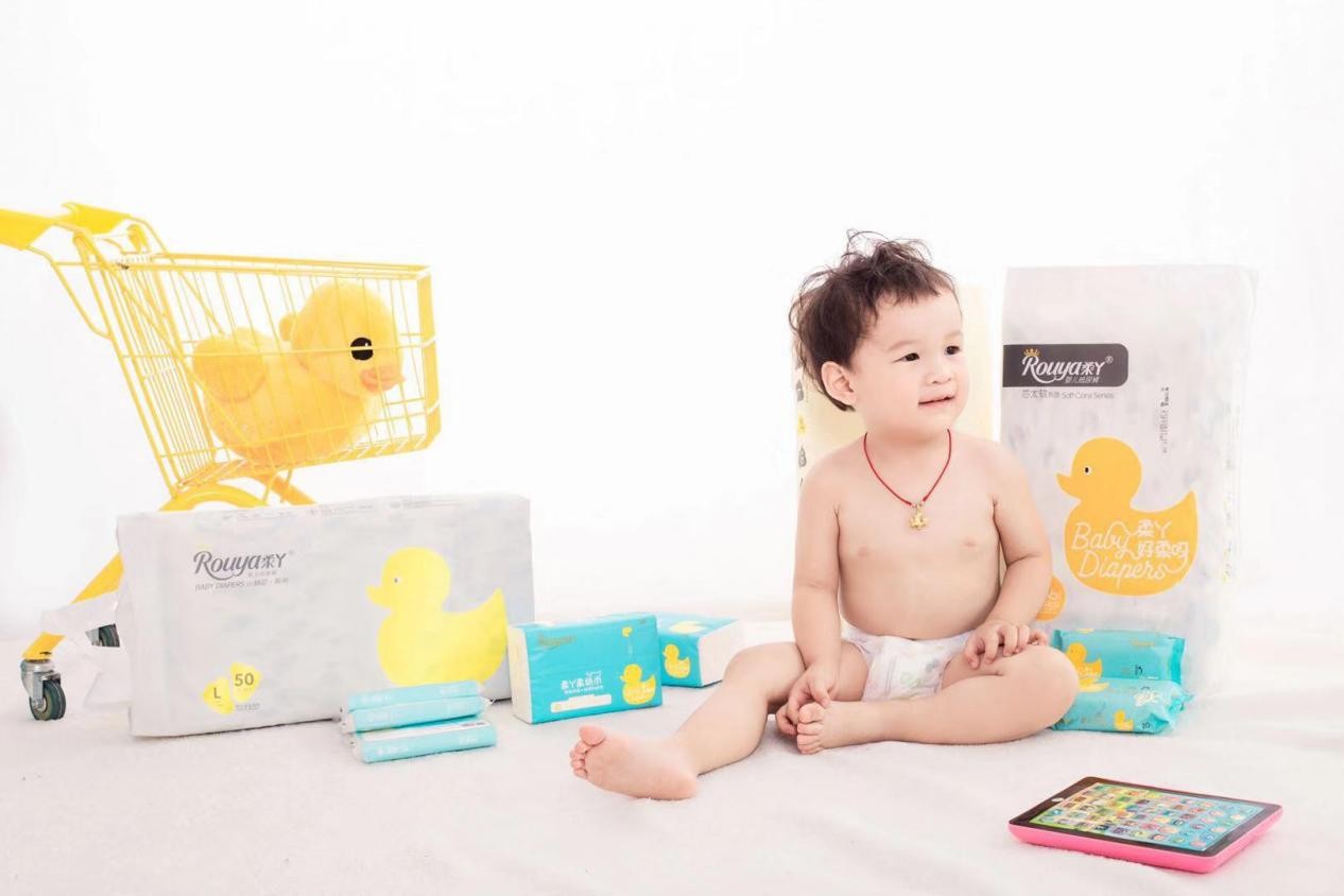 纸尿裤中防止红屁屁的成分,柔丫纸尿裤小知识