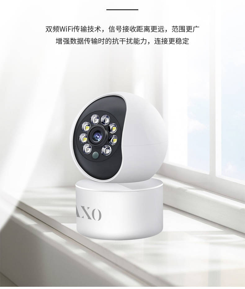 AXO家用智能摄像机是目前市场上最先进的智能家居监控设备