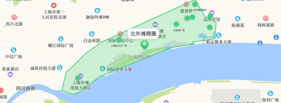 上海各大区的商圈,上海市区各大商圈