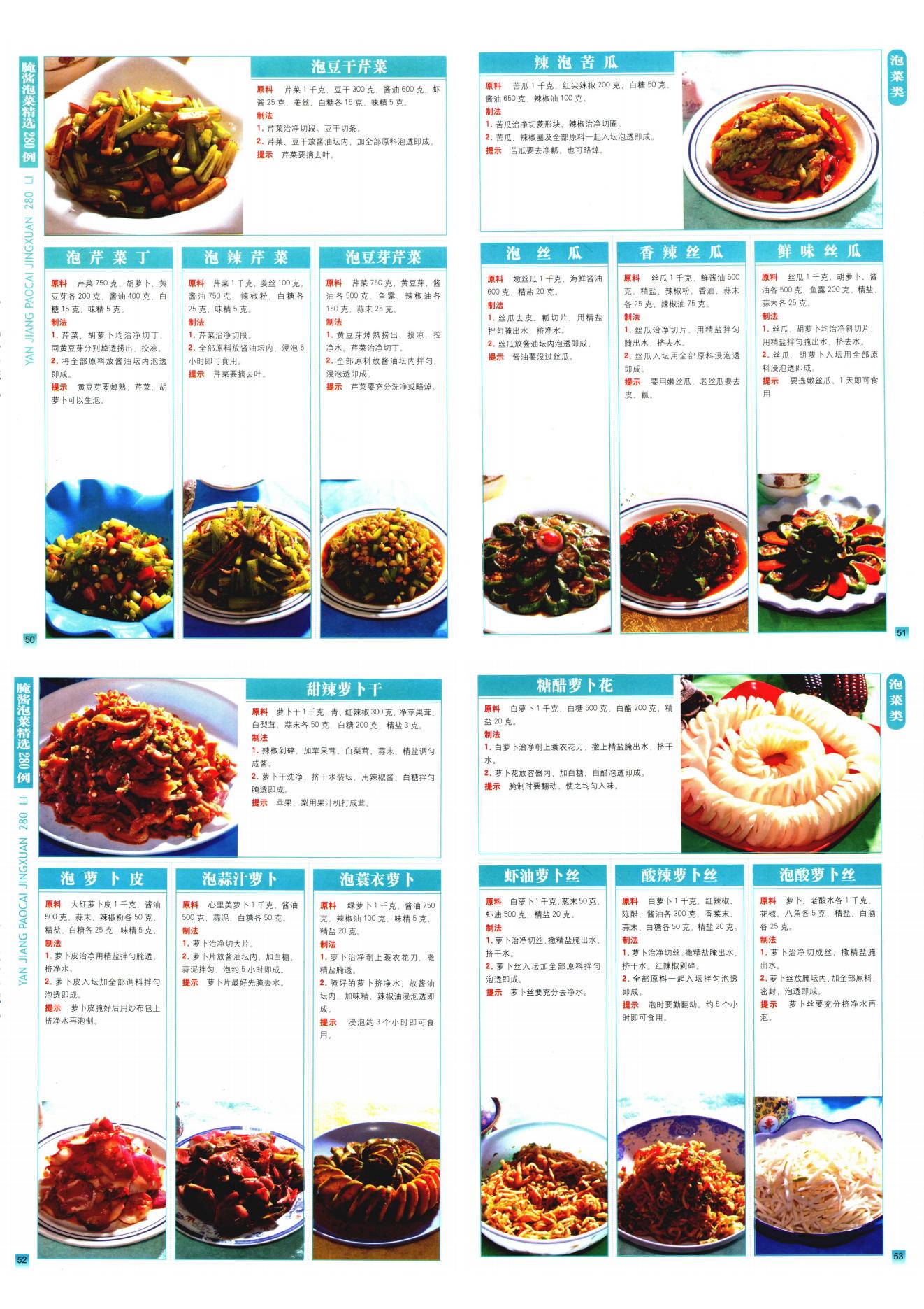 酱油泡菜酱配方大全,腌泡菜的酱料推荐