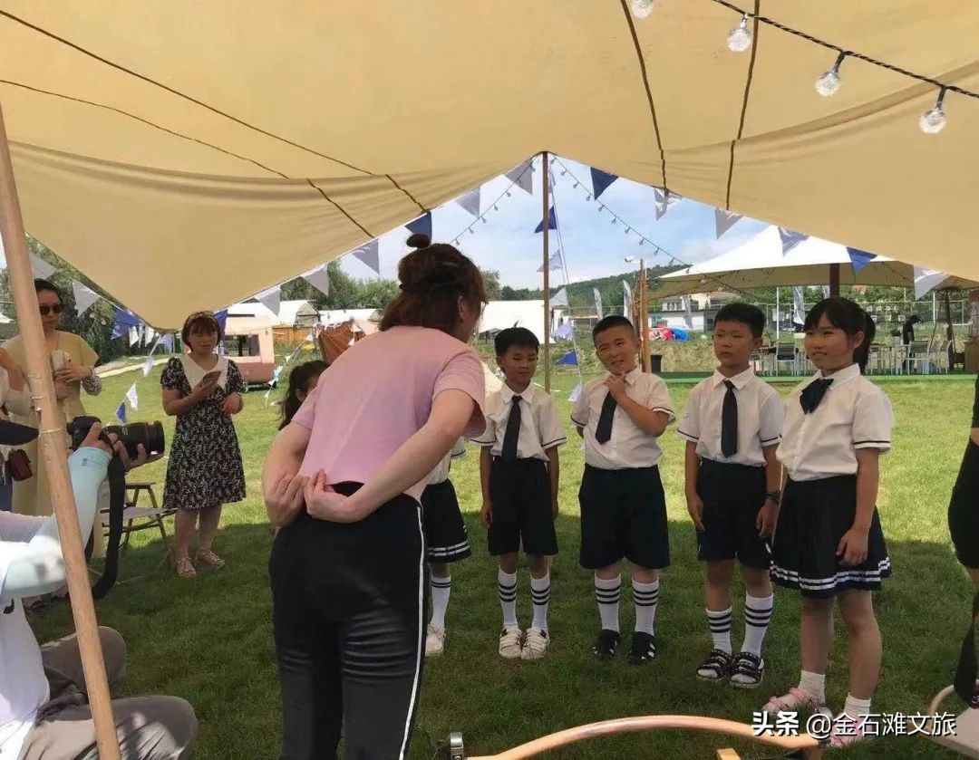 在金石滩时光海格调营地枕着星空入眠！