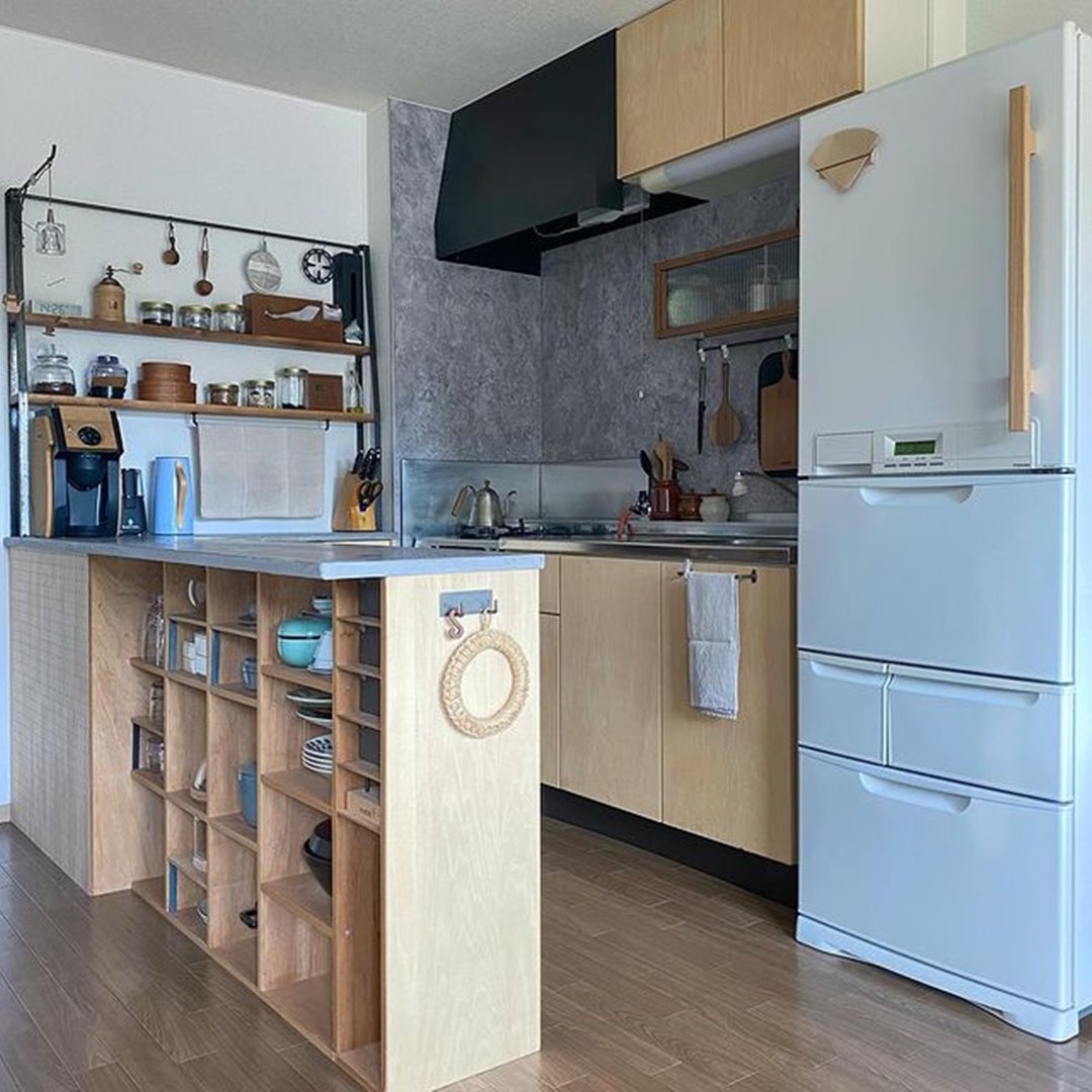 日本博主的宝藏厨房，丧心病狂的整齐！颜值爆裂，收纳力也惊人