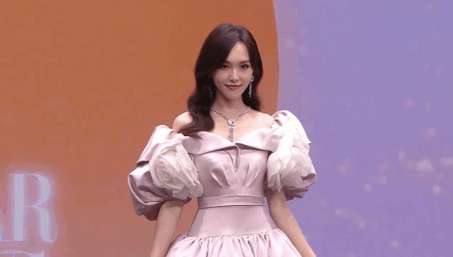 热巴杨颖红毯造型,芭莎红毯杨紫热巴杨颖赵丽颖