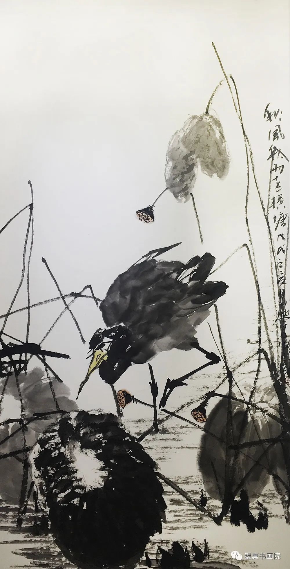 齐思学花鸟画作品图片,水墨一品当代书画名家精品展