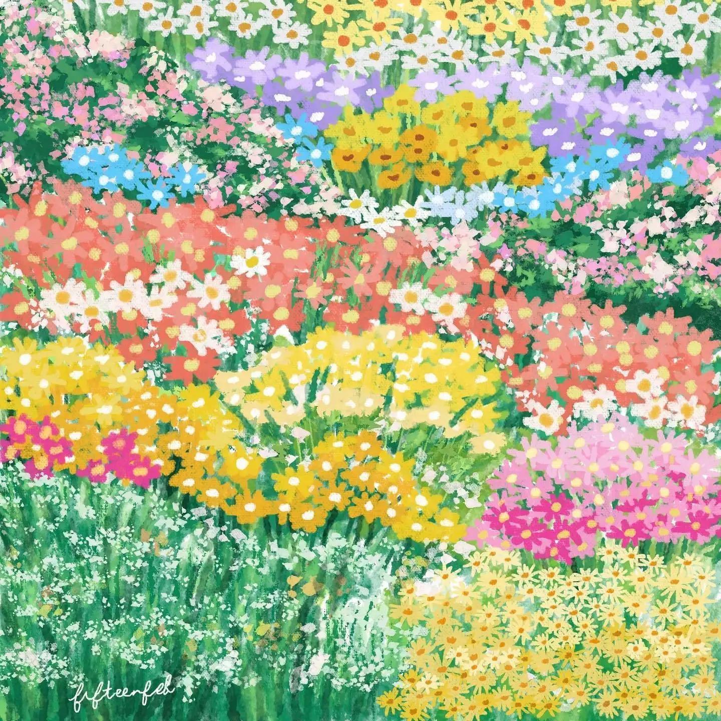 一组极具个人风格的插画,一组很有意境的插画