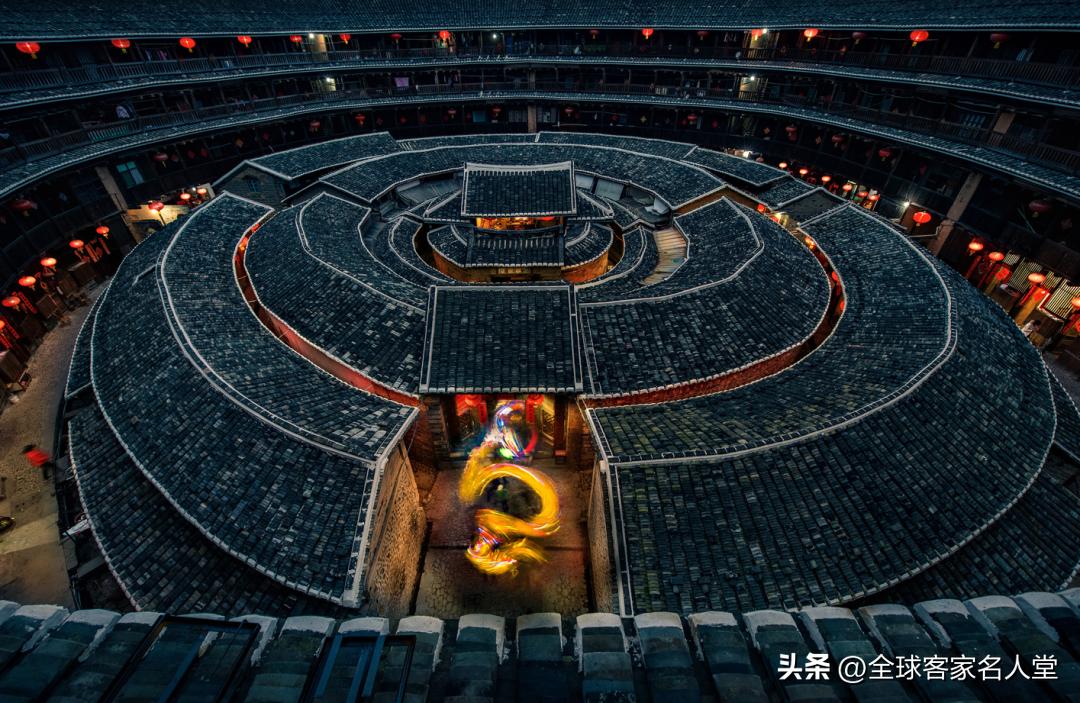 客家土楼王承启楼,福建土楼王承启楼图片