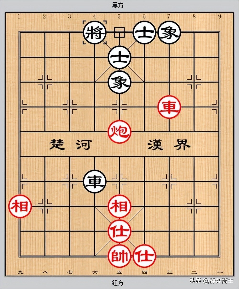 单车士守和车单兵定式,单车士象全守和炮车的定式