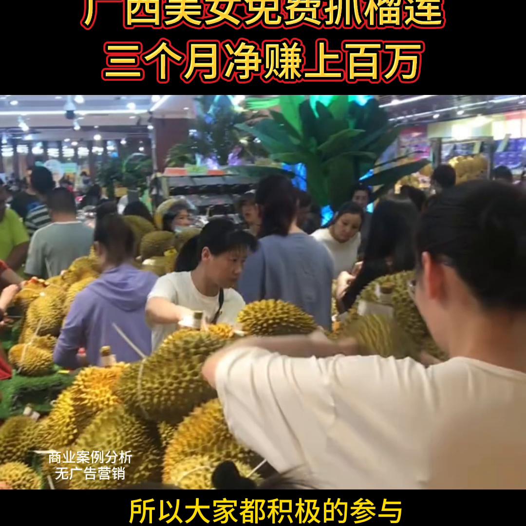 广西美女摘菠萝蜜,广东美女免费抓榴莲