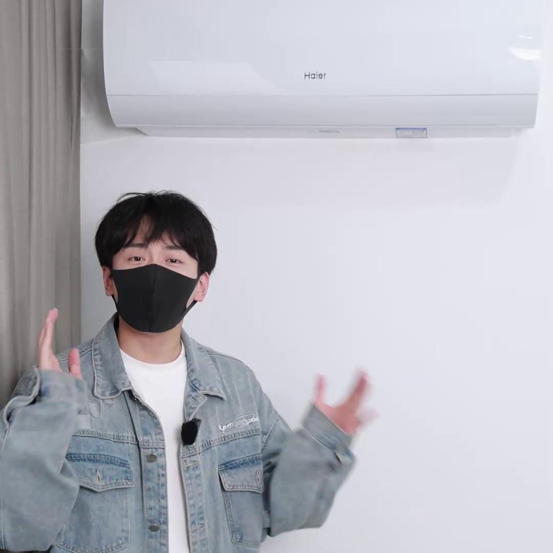 海尔冷媒变流空调,海尔空调新一代变流劲爽拆机评测