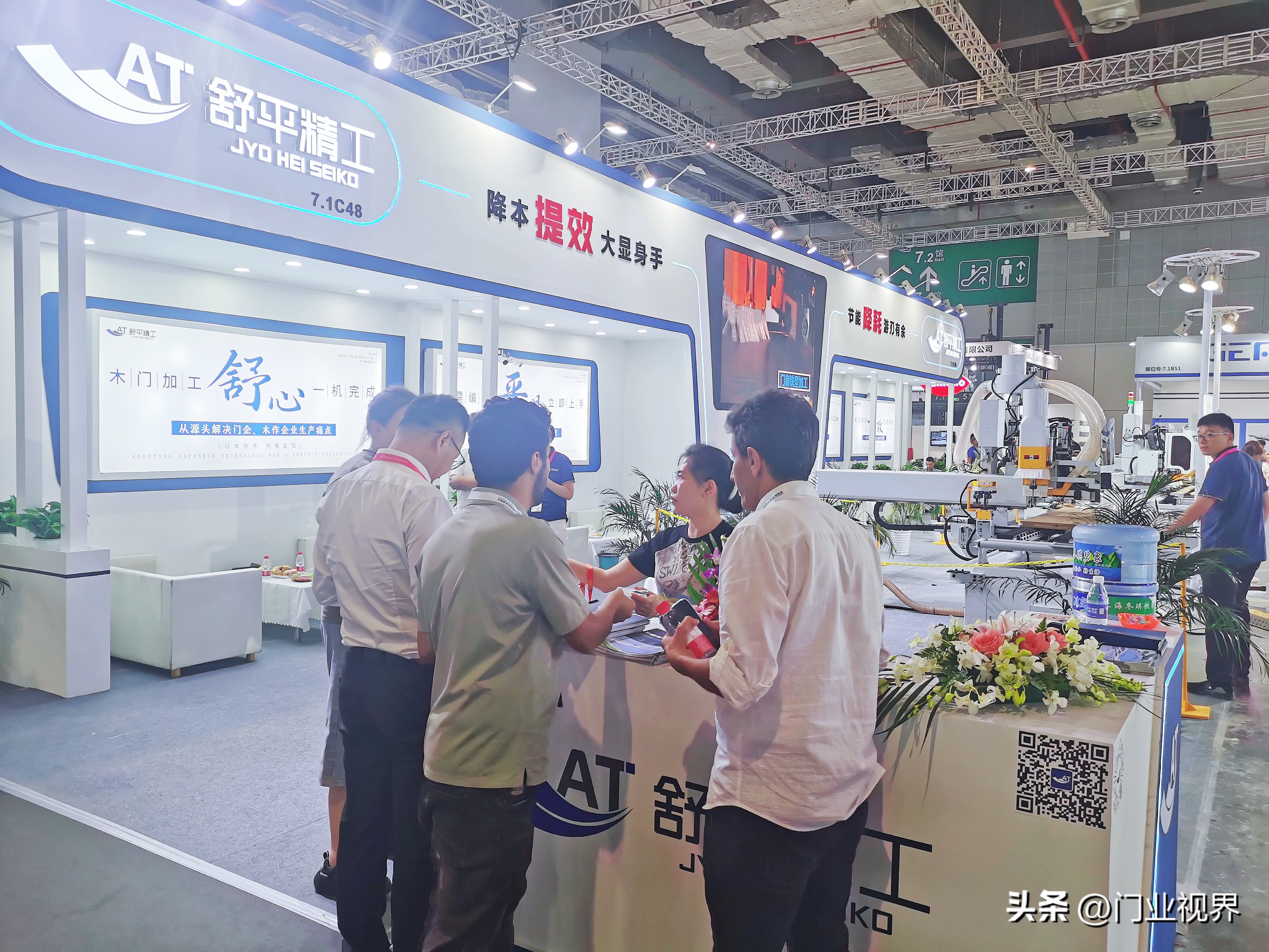 舒平精工门框加工中心,舒平精工木门生产线