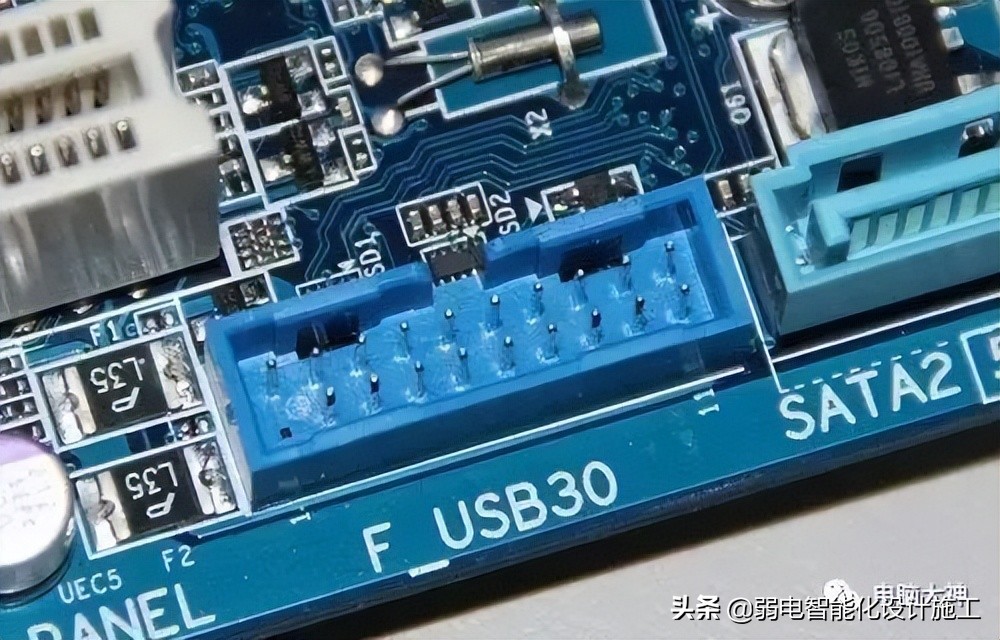 电脑主板usb接口插线图解,电脑主板接口坏了怎么补救