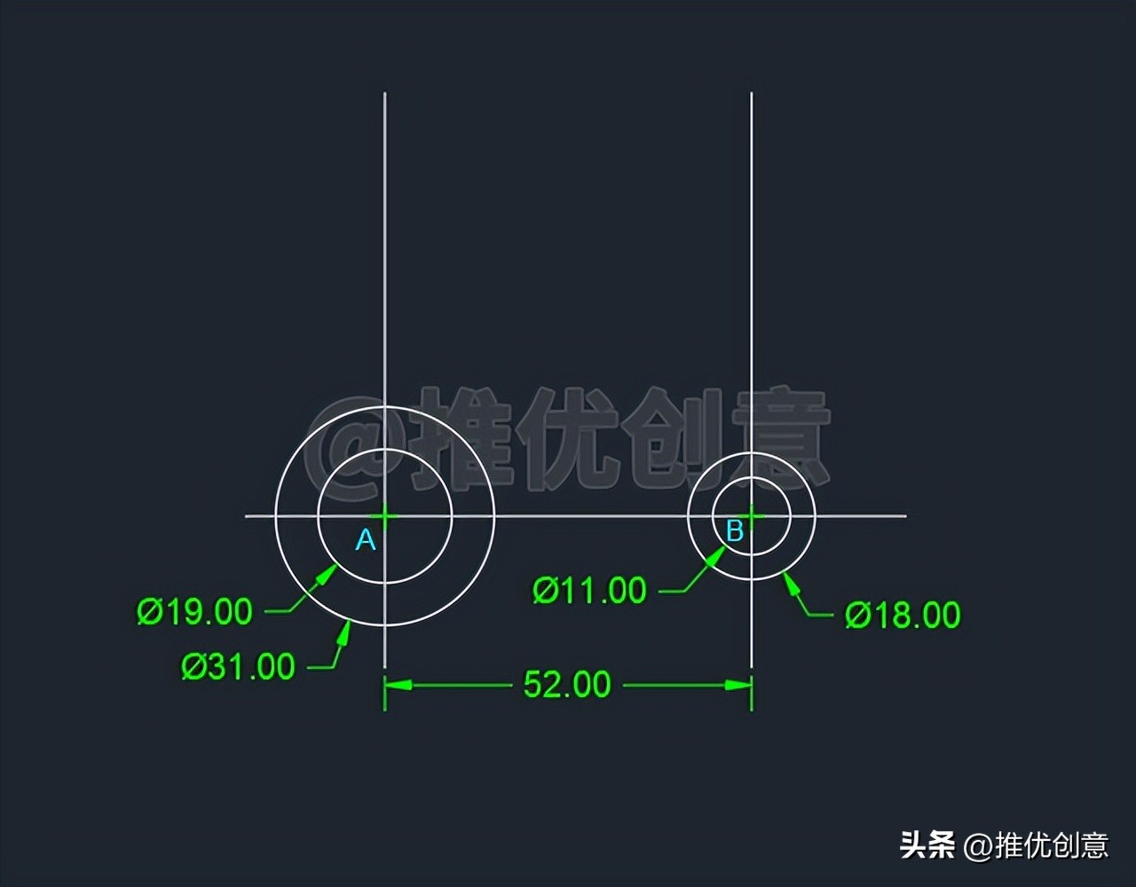 autocad制图初学入门,autocad基础画图教学
