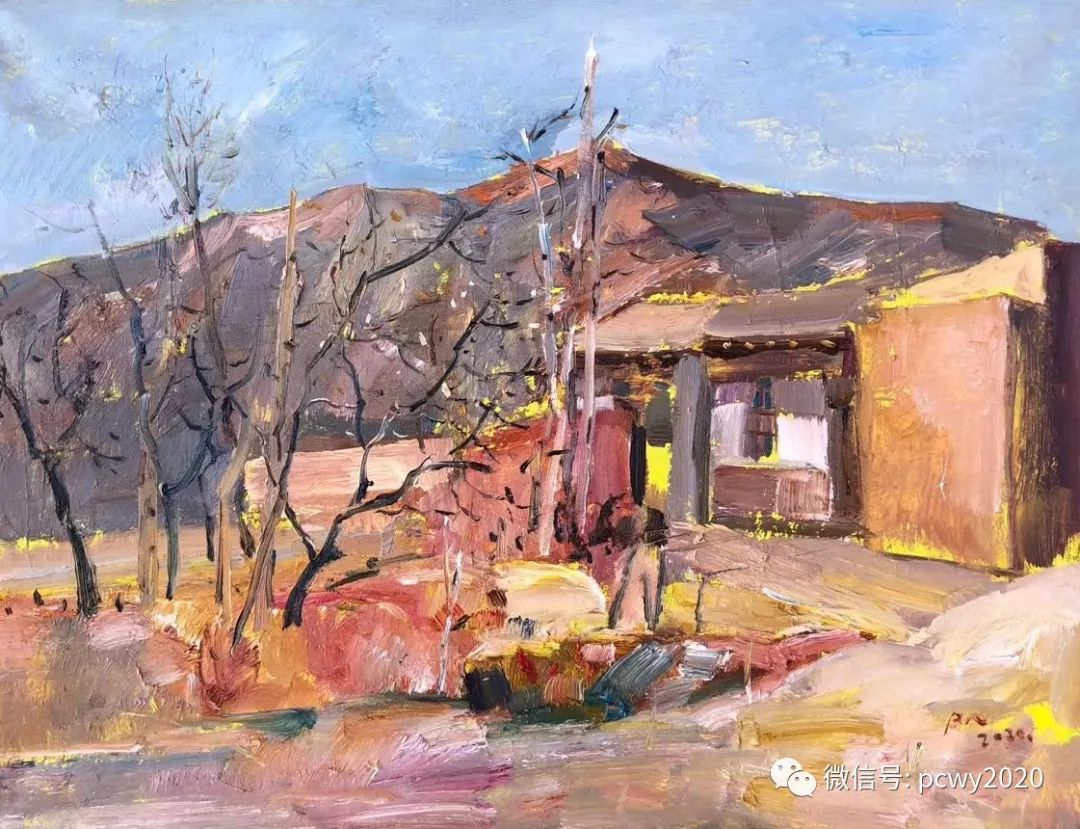 平川野麻滩岩画,东北专门画野草的画家