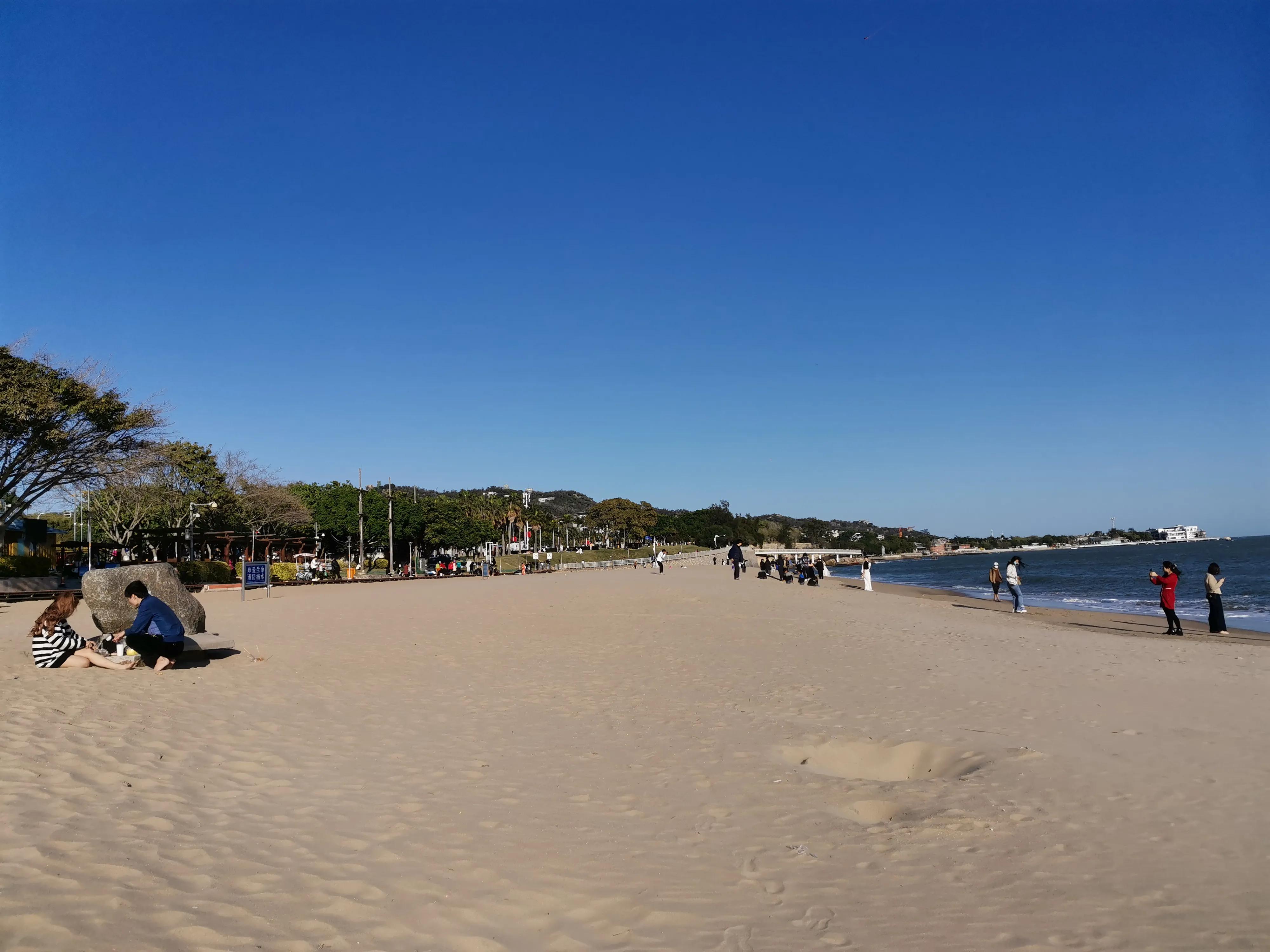 厦门的蓝天白云大海,厦门的海厦门的天空