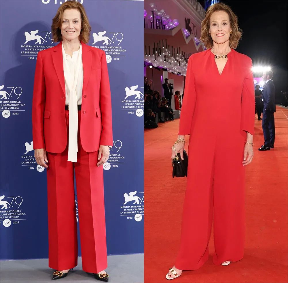 威尼斯红毯抓马多：甜茶穿红色露背装吸睛，凯特大魔王气场强…