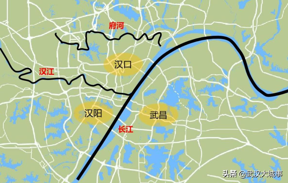 武汉各区地形图,武汉地势高低分布图