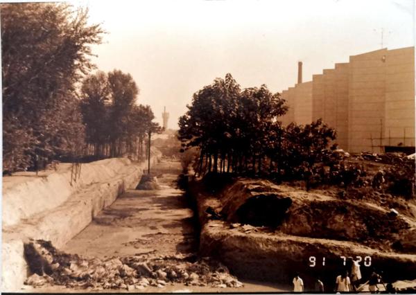 金水河综合整治项目,金水河治理图