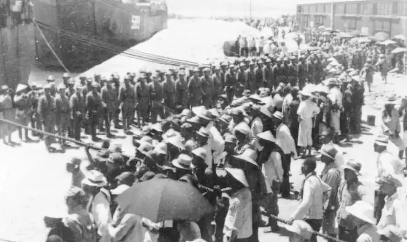 东江纵队北撤名单大全,东江纵队的部队解放后留在哪里