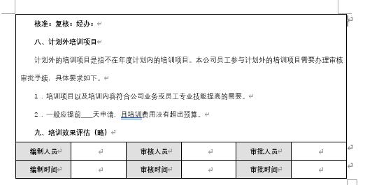 储备干部培训计划,新人培训计划方案