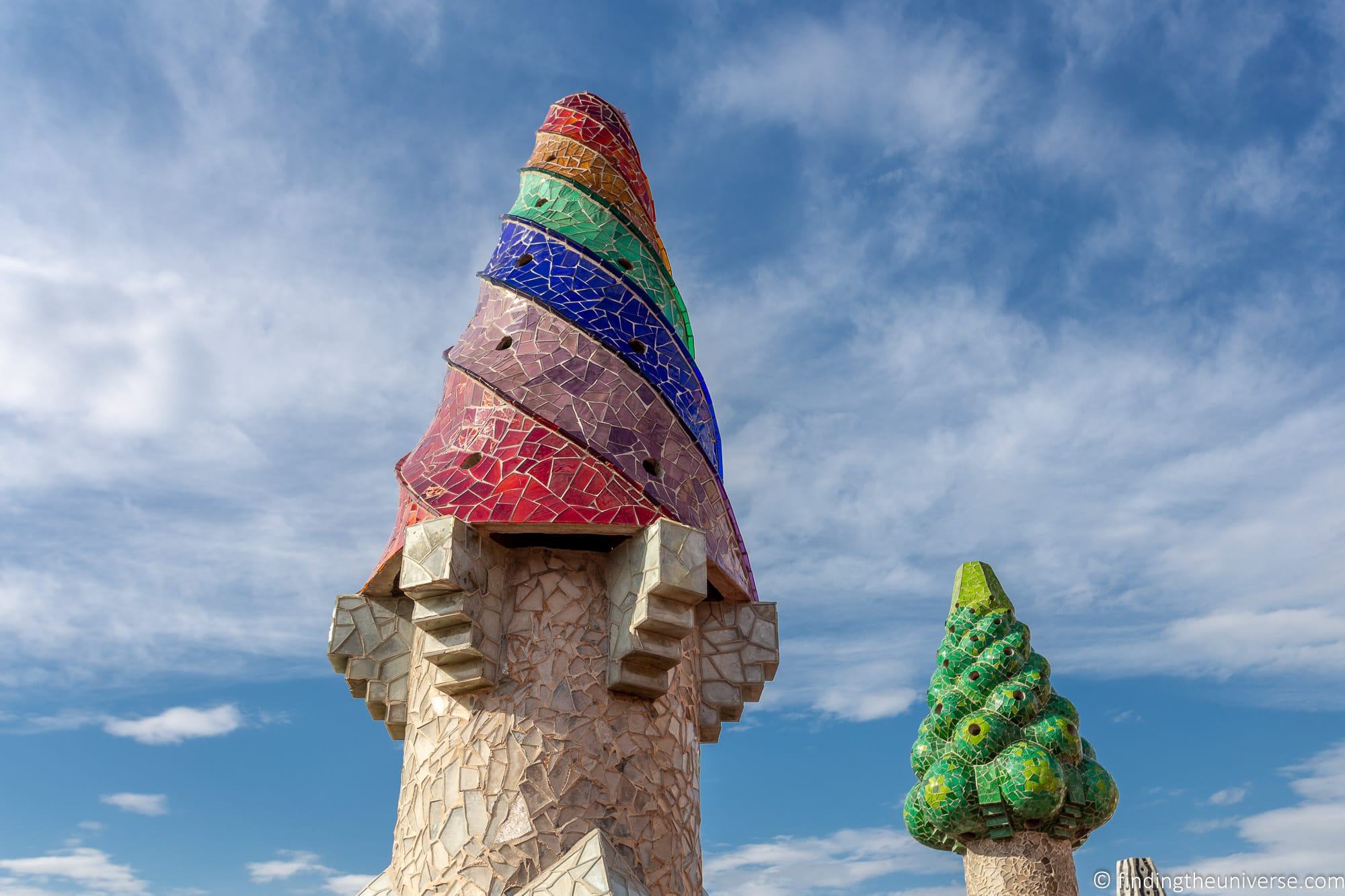 巴塞罗那圣家堂高迪,巴塞罗那高迪的作品