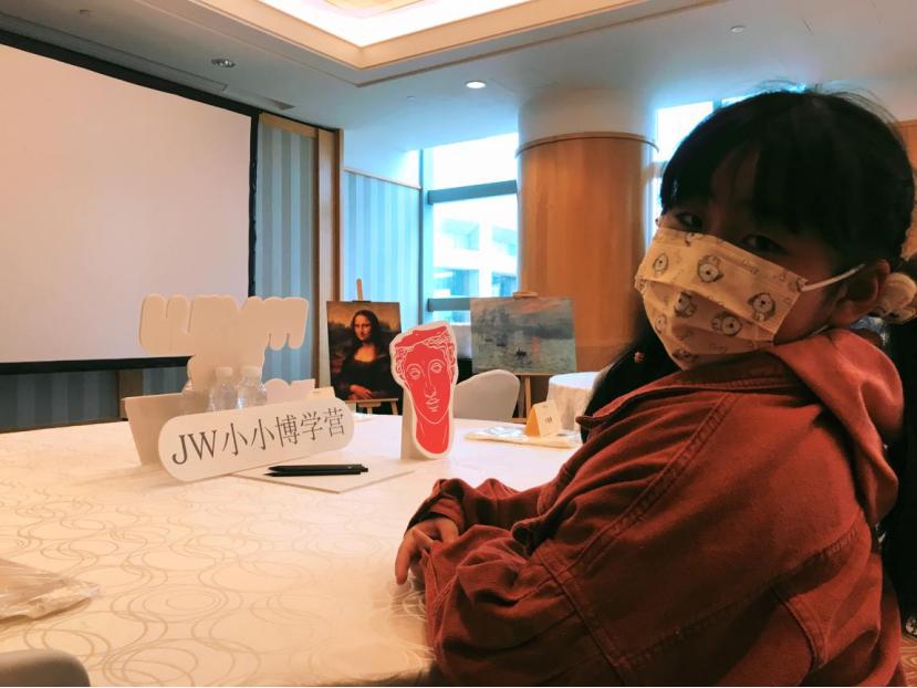 跟着JW城中[小小博学营]，赏名画尝美食，来一场沉浸式美育之旅