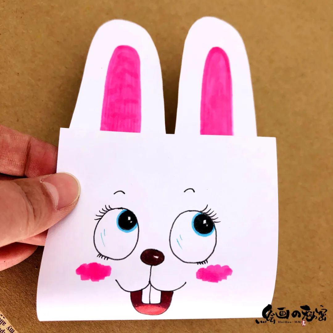 可爱的小兔子,可爱的小兔子怎么折