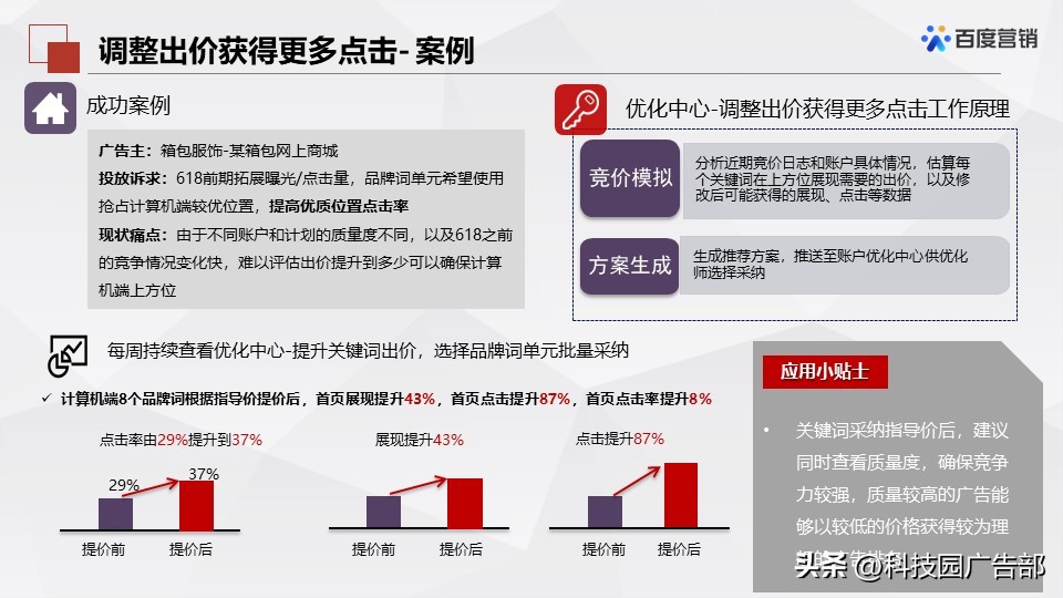 百度搜索推广优化中心产品介绍