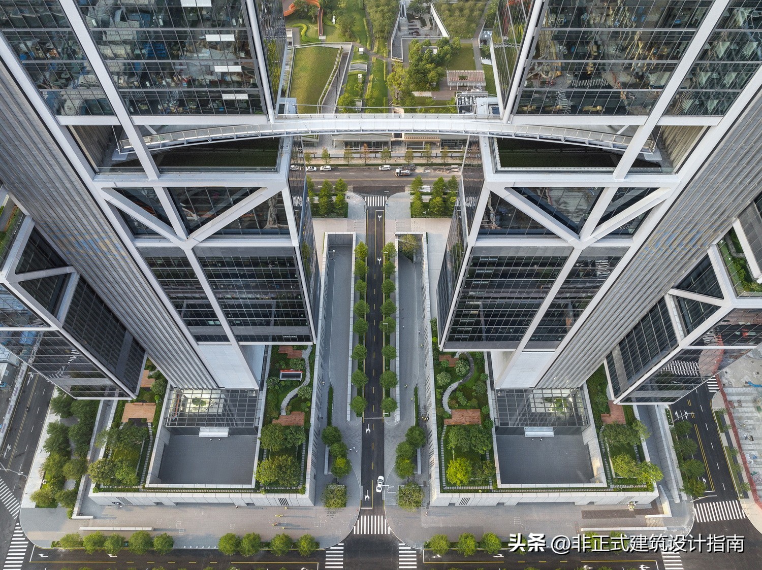 深圳大疆天空之城全球总部大厦,大疆总部天空之城结构设计