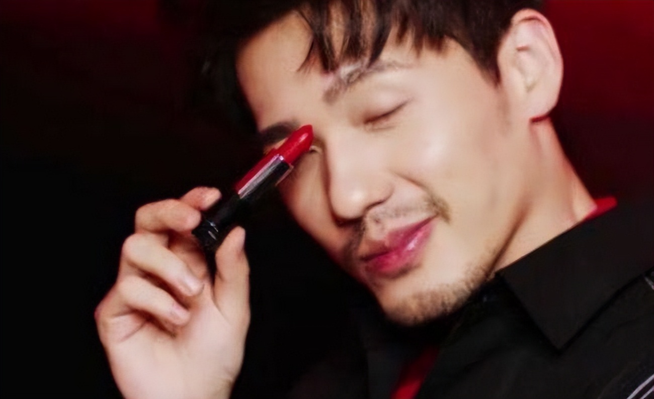 讲真话口红,口红为什么都找男明星代言