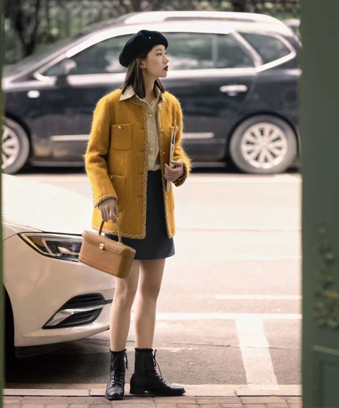 24套法式优雅穿搭范本,法式时尚穿搭技巧