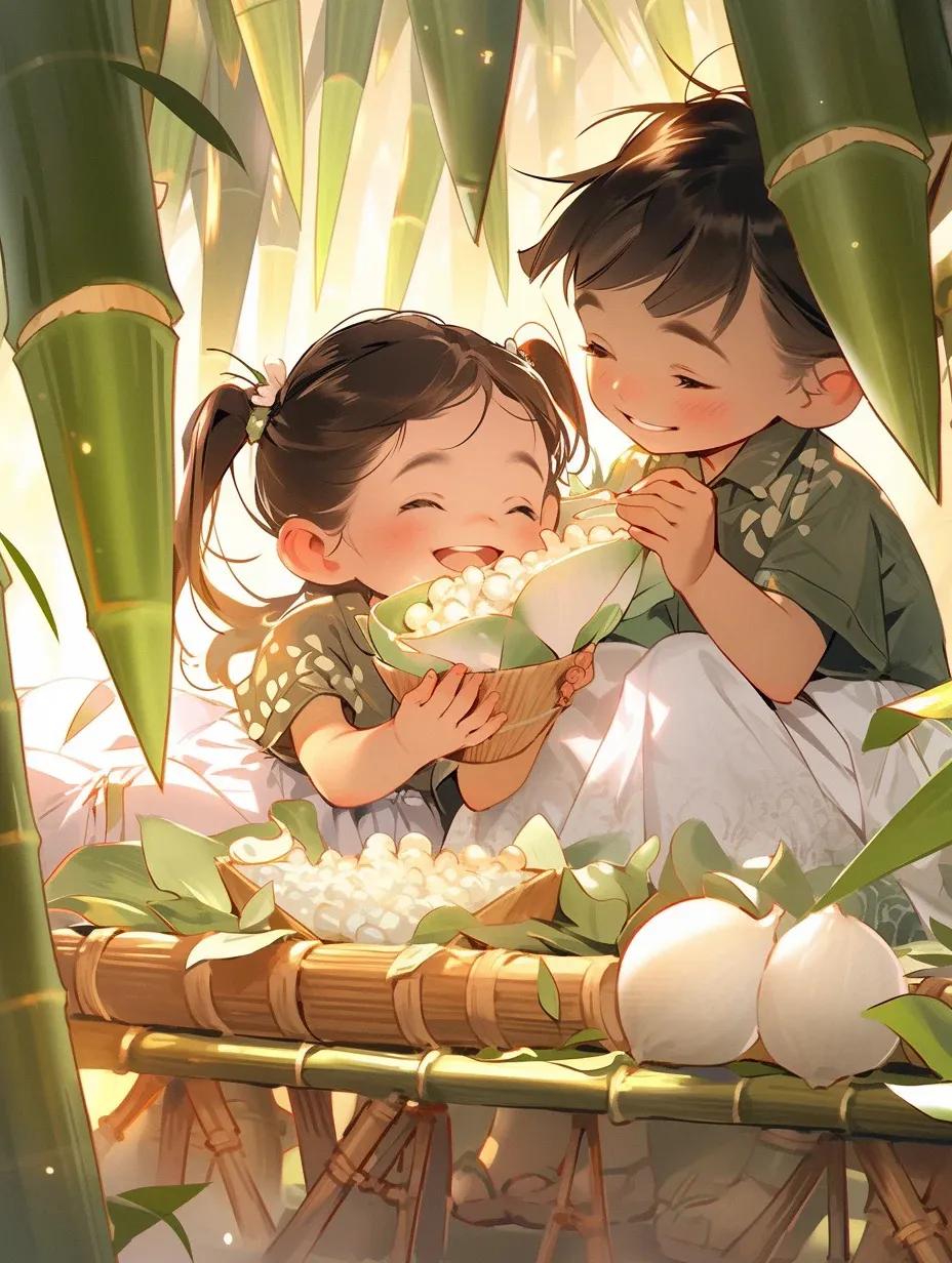 端午节绘画中国风海报,端午节海报手绘图片大全无字