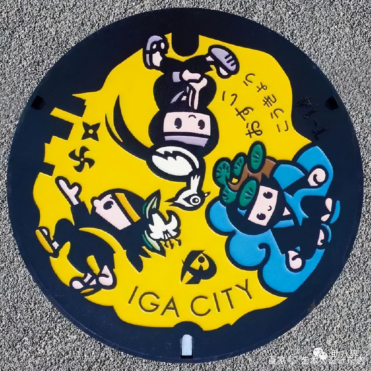 日本最惊人的井盖,真实的日本井盖