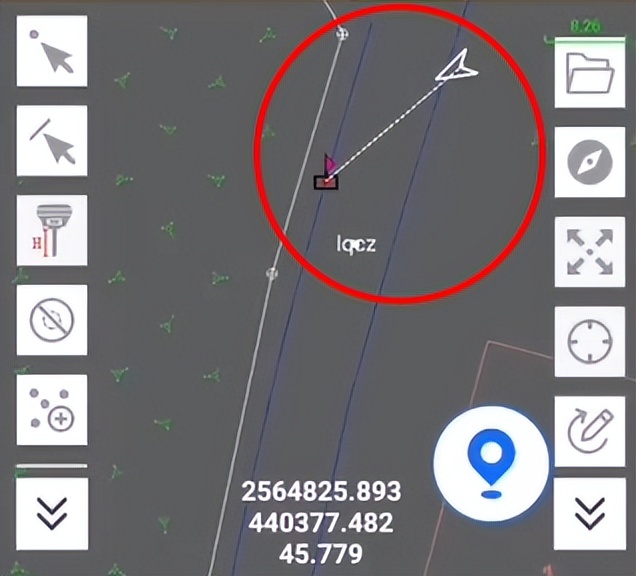 科力达rtkcad放样不显示偏距,科力达cad放样坐标和rtk坐标不一致