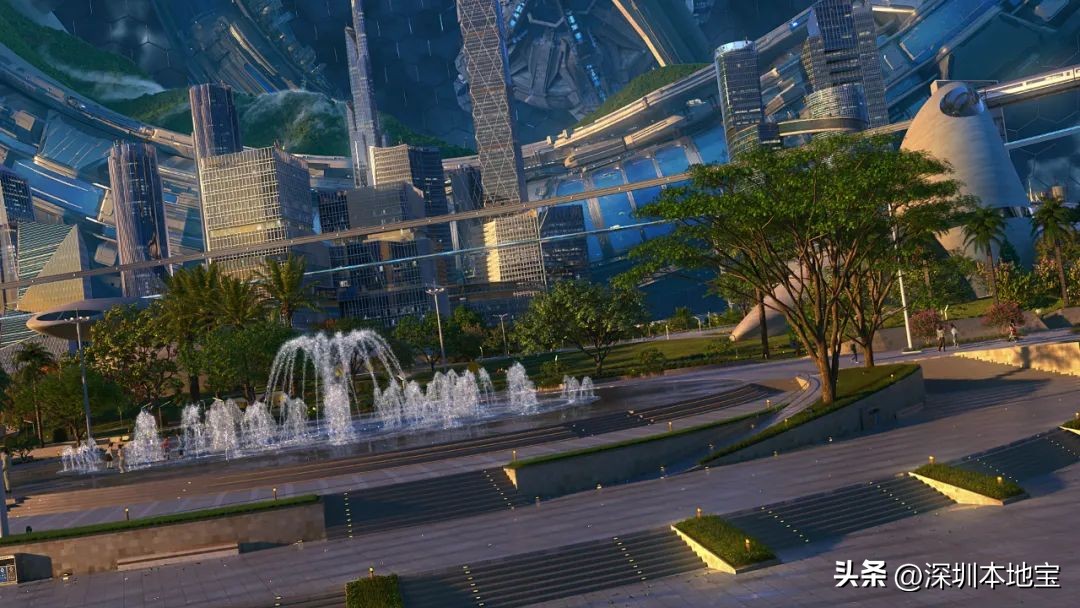 脑洞大开把深圳装进宇宙飞船,把城市移到太空