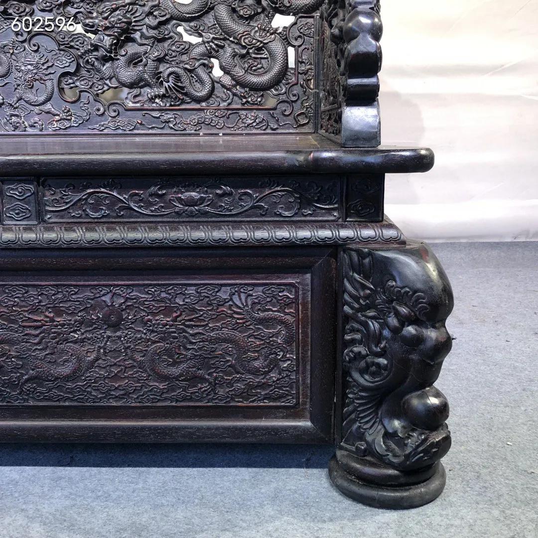 小叶紫檀罗汉床龙床,红木小叶紫檀罗汉床